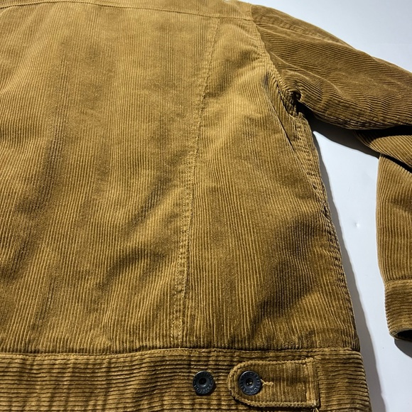 Corduroy jacket Woolly inside thick and warm - Picture 4 of 5